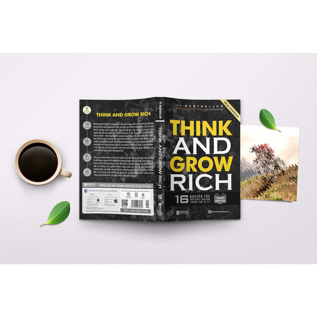 Sách - BIZBOOKS - Think and Grow Rich: 16 Nguyên tắc nghĩ giàu làm giàu trong thế kỉ 21