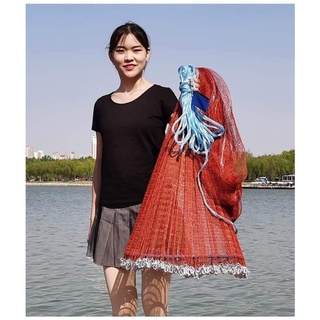 CHÀI CÁ - chài đánh cá Thái Lan sợi dù có đĩa chuyên bắt cá tôm LDC-8