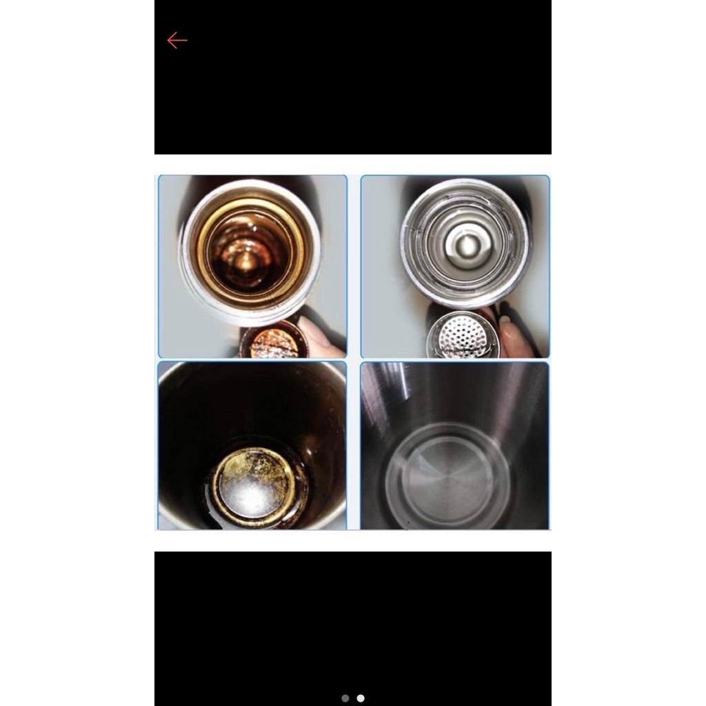 DENKMIT - BỘT TẨY CẶN VÔI CANXI CHO ĐỒ DÙNG INOX