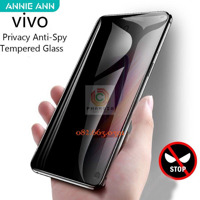 Dán cường lực chống nhìn trộm vivo Y31 Y51 Y53 Y55 Y55S Y67 V5 V5S Y69 Y71 (chống vỡ siêu bền)dẻo nano