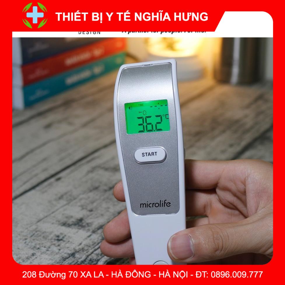 [Đo nhanh , Chính Xác Trong 1 Giây] Nhiệt kế hồng ngoại đo trán Microlife FR1MF1 - Hàng Thụy Sĩ