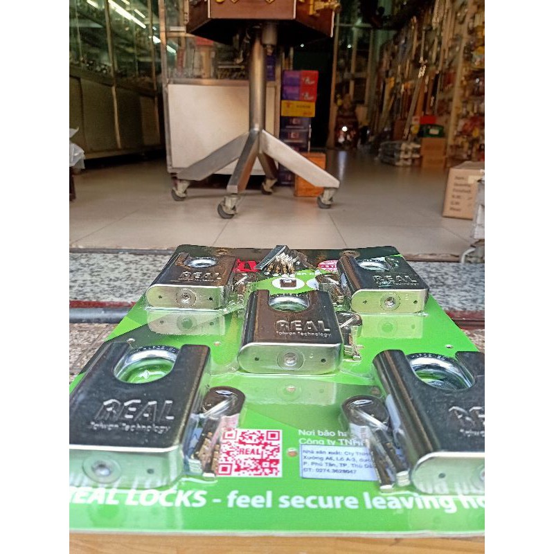 Khóa Real Bộ 5 chìa chủ A65 - BH 3 năm | BigBuy360 - bigbuy360.vn