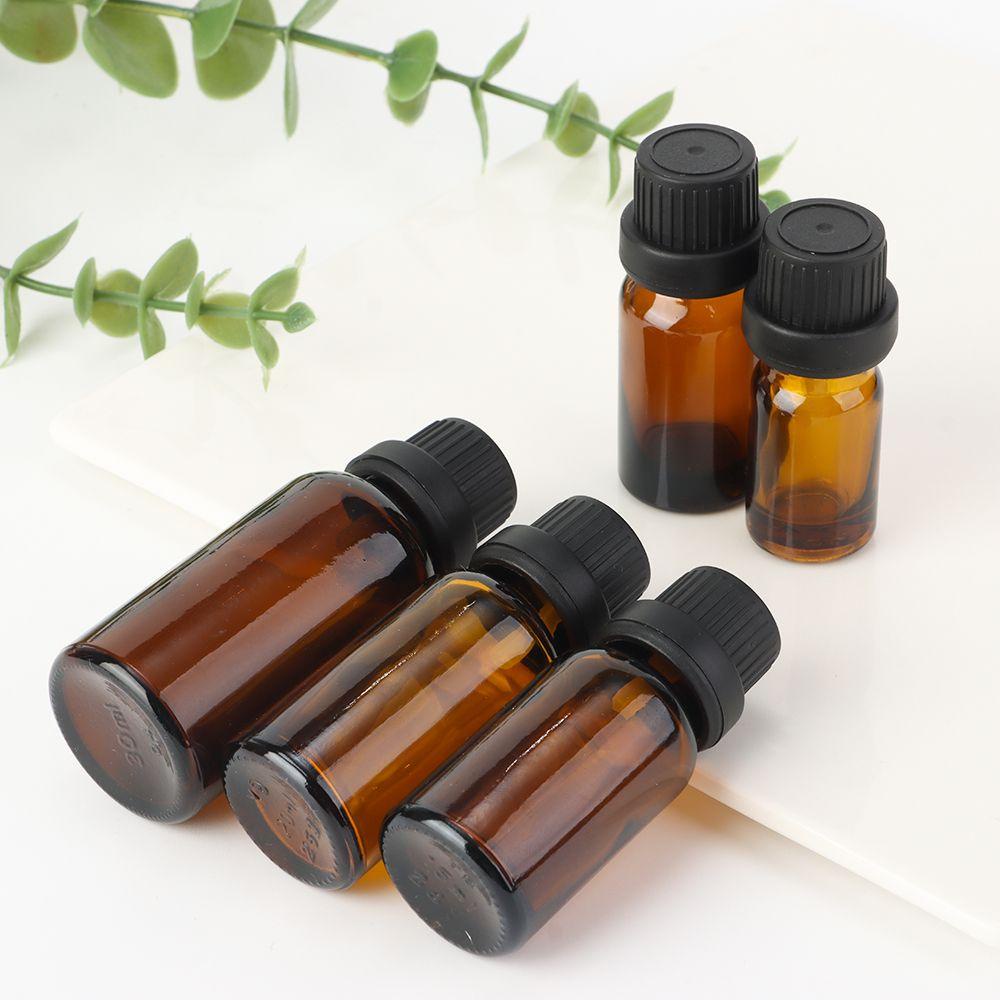 Lọ Thủy Tinh Rỗng Màu Hổ Phách Giảm Căng Thẳng