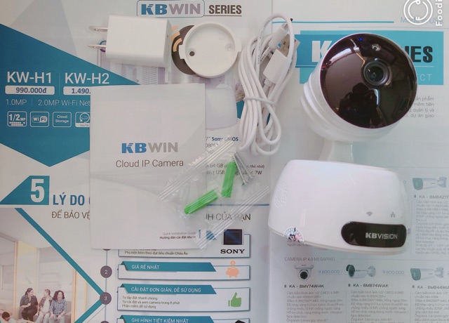 ( chính hãng ) camera wifi kbvision bkwin kw-H2 full HD 2.0