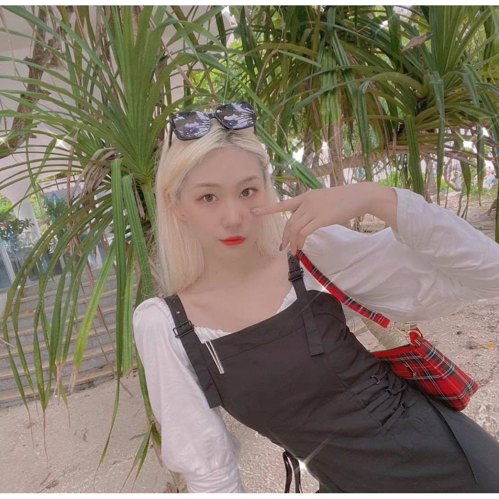 Đầm 2 Dây Đen Ulzzang Cá Tính D&B Cho Nữ