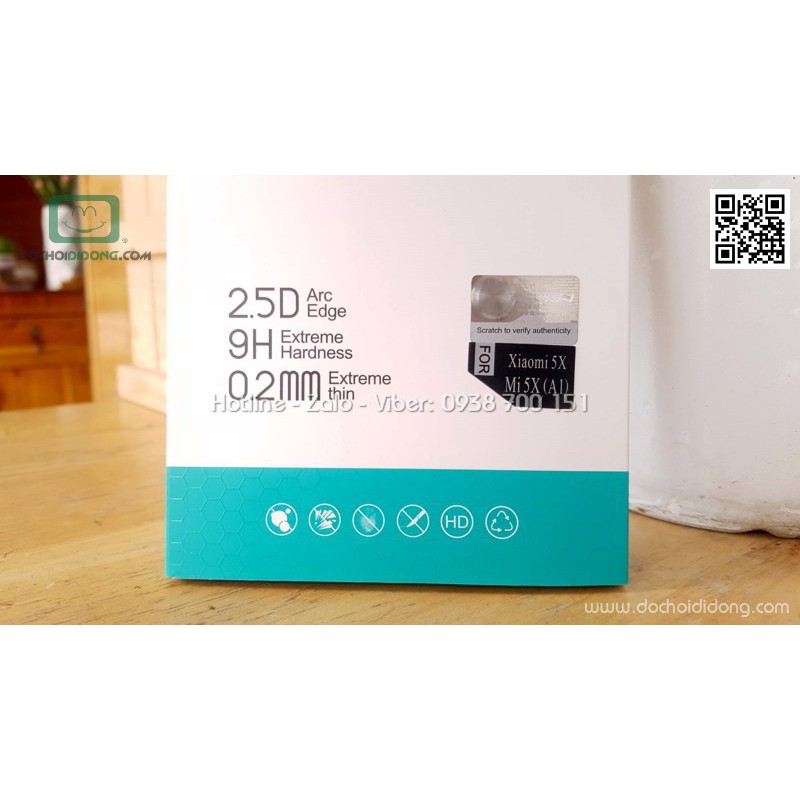 Miếng dán cường lực Xiaomi Mi 5X Nillkin Amazing H+ Pro