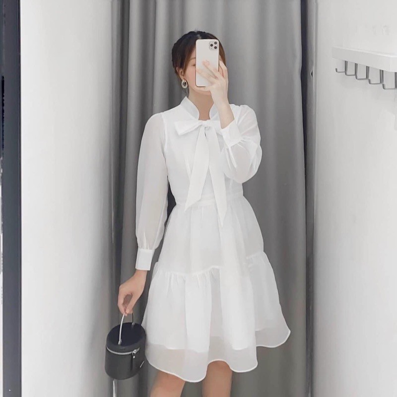 Đàm bany dooll nơ ngực