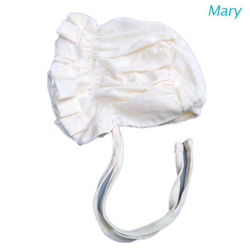 Mũ cotton kiểu công chúa cổ điển thời trang xuân hè cho bé gái