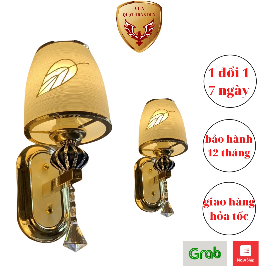 Đèn Ngủ Treo Tường QTD1197, Đèn Trang Trí Gắn Tường Phòng Ngủ/Phòng Khách