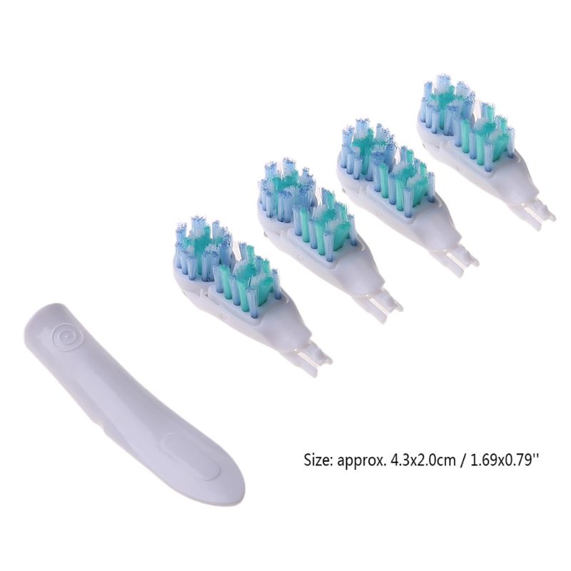 Set 4 Đầu Thay Thế Cho Bàn Chải Đánh Răng Oral B