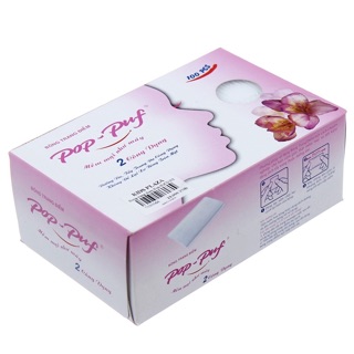 Bông Trang Điểm POP PUF 100 miếng