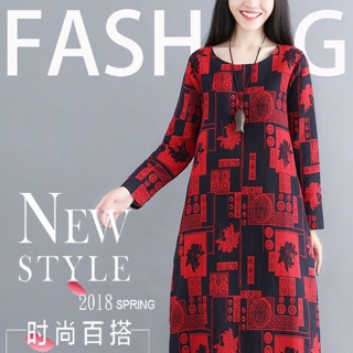 Đầm trung niên bigsize