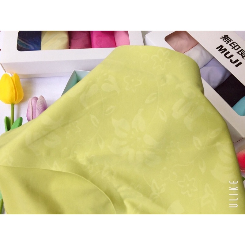 Quần su gấm in hoa cao cấp kèm túi zip