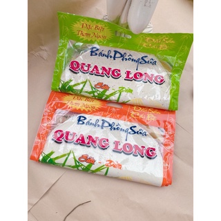 Bánh tráng sữa Quang Long 500g bánh phồng sữa đặc biệt, Đặc sản miền Tây