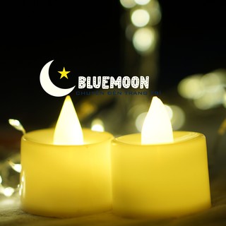 Nến điện tử trang trí sinh nhật flameless màu vàng ấm