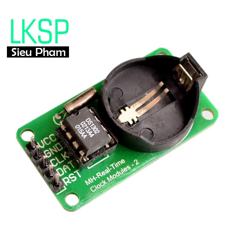 Modul Thời Gian Thực DS1302 Pin CR2032