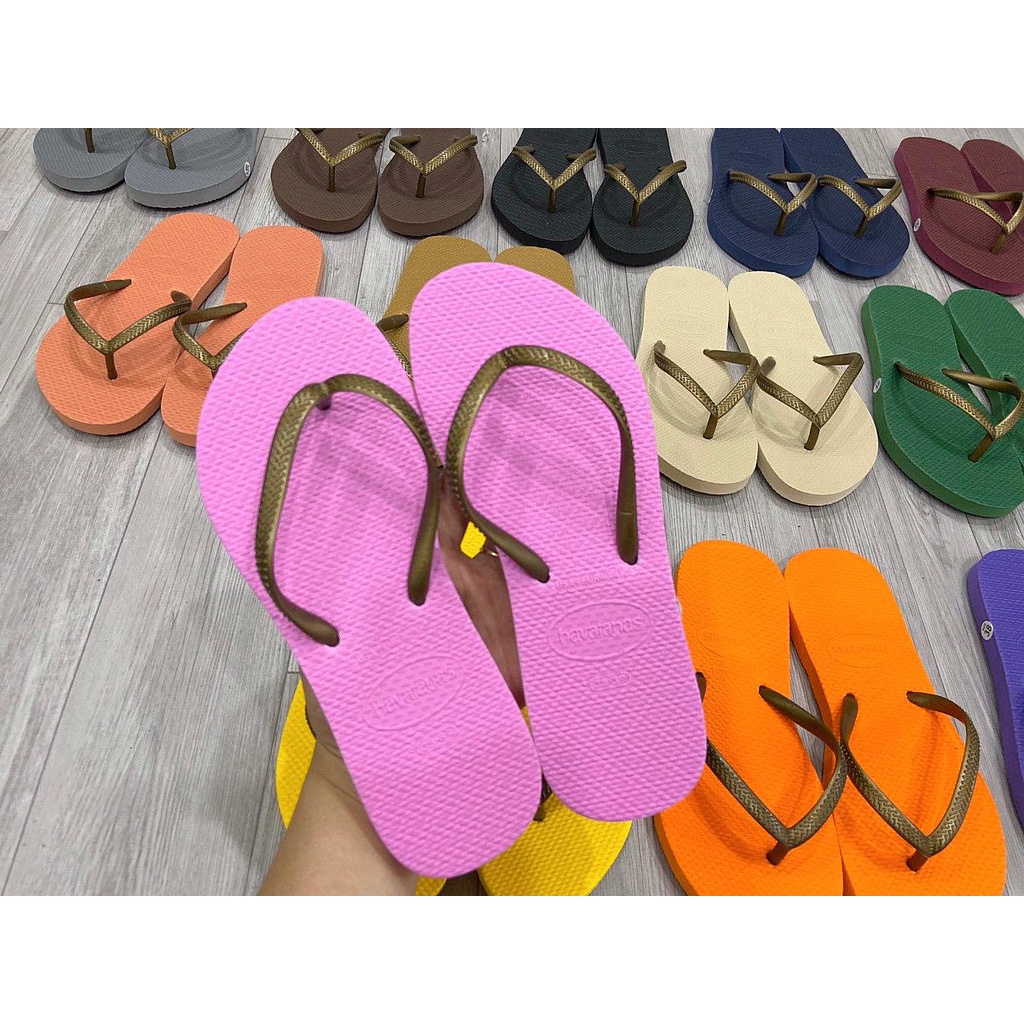 Dép havanas quai ngắn đế cao su siêu sịn 2022- CHOU SHOP