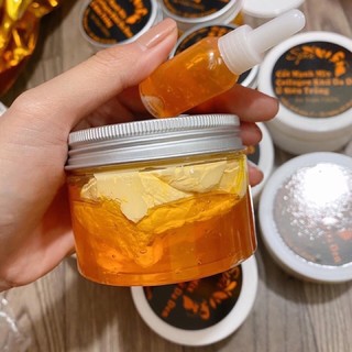 Kem cốt thái trắng mạnh + mid khử thâm + tinh chất collagen