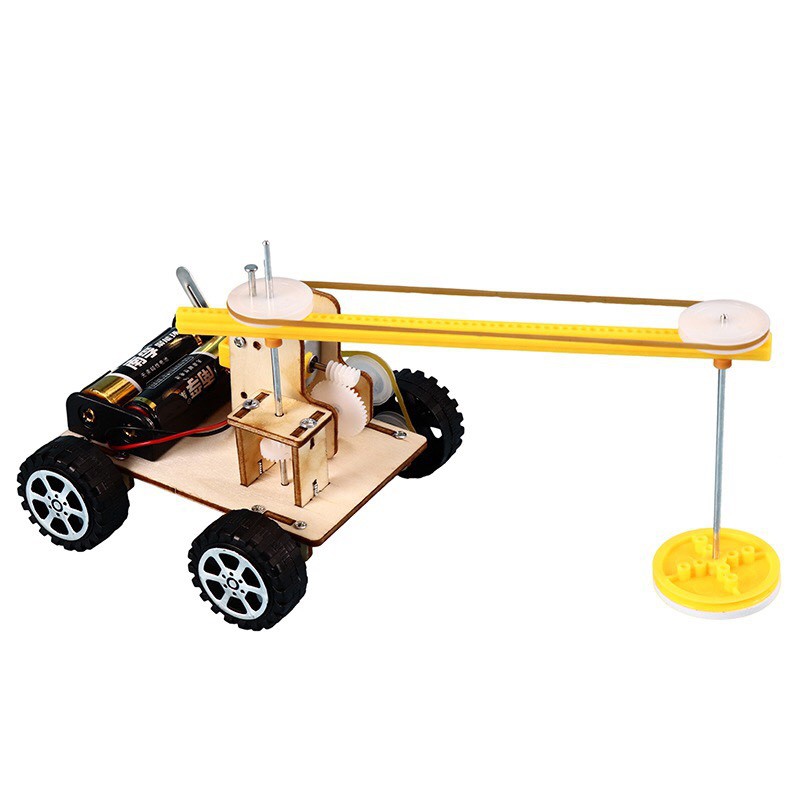 Đồ Chơi Steam – Bộ Lắp Ghép Bằng Gỗ Robot Lau Nhà Theo Phương Pháp Giáo Dục Stem Steam.
