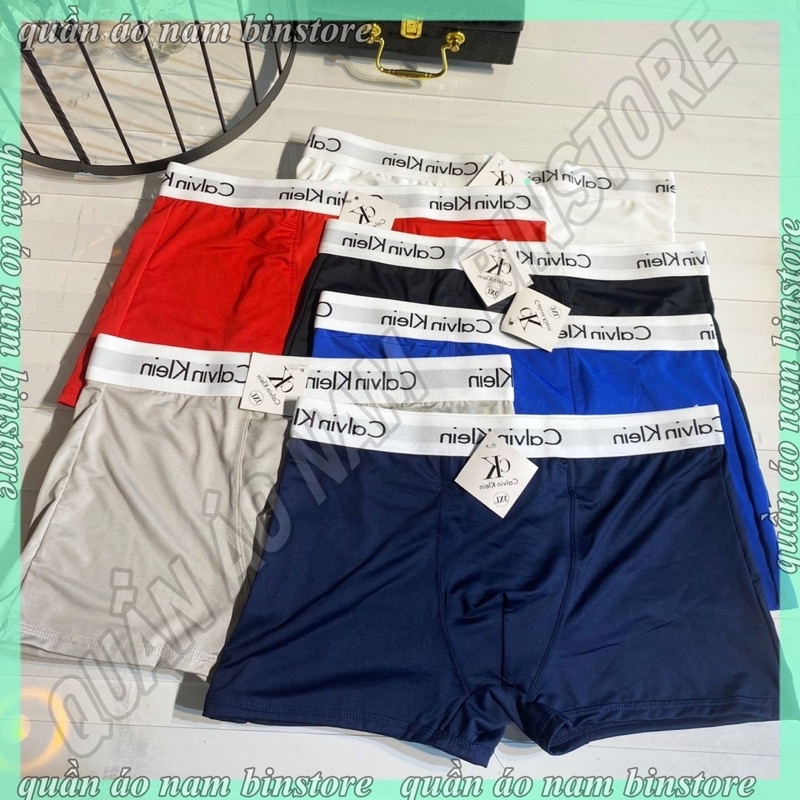 {BIG SLAE}Quần sịp đùi nam Calvin Klein hàng cao cấp, Vải Thun Lạnh( chất mát,thoáng khí),co giãn 4 chiều khử khuẩn