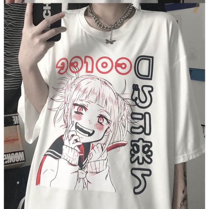 Áo thun tay lỡ Unisex Awesometee, áo phông form rộng ATL anime M204