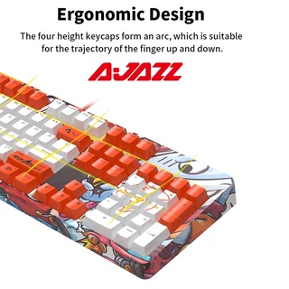 Ajazz DKM150 104-key backlit mechanical gaming keyboard