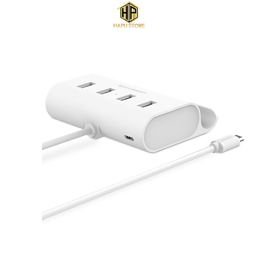 HUB USB-C 4 cổng Ugreen 30288 chuẩn USB 2.0 chính hãng - Hapustore