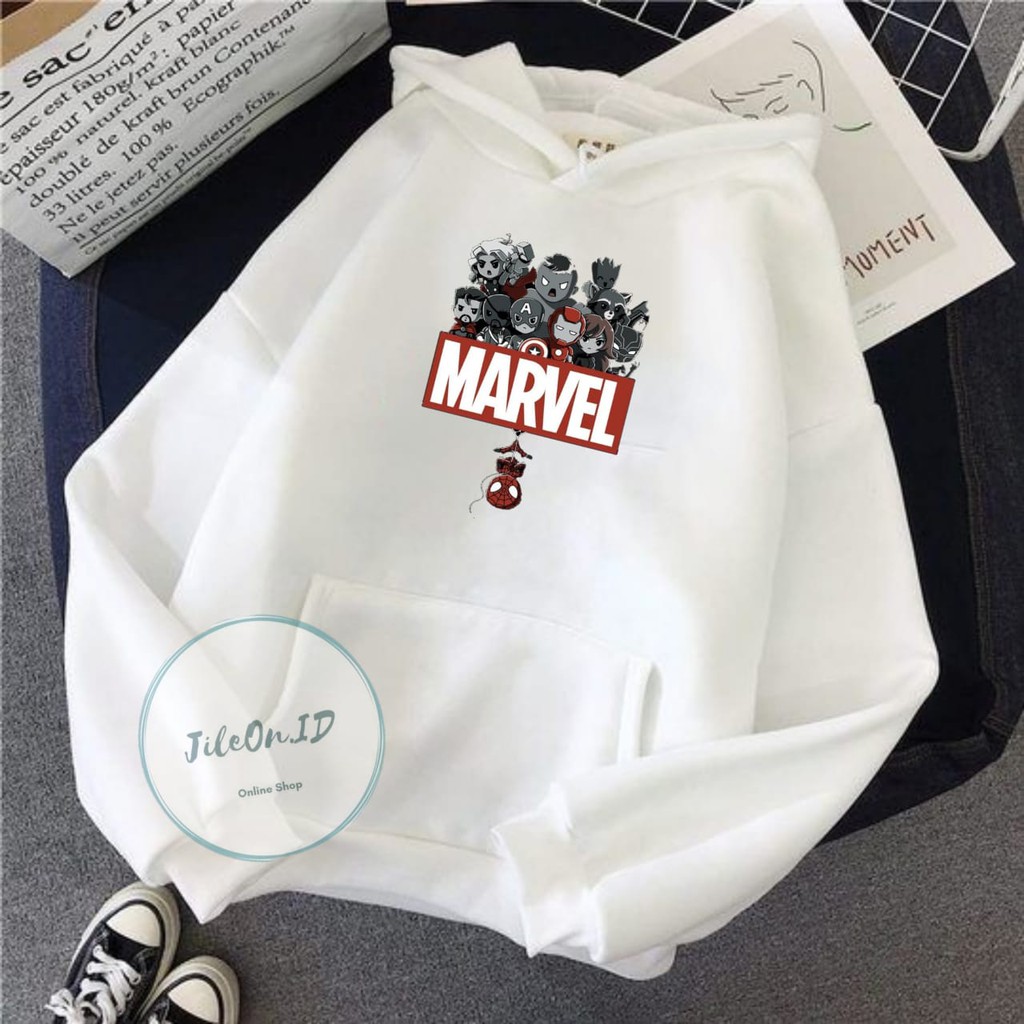 Áo Hoodie In Hình Marvel Size M-xxl