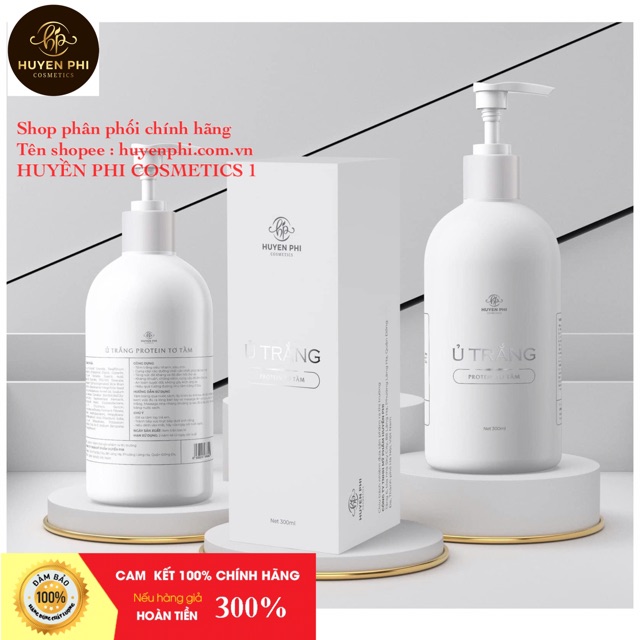 Ủ TRẮNG HUYỀN PHI ♥️FREESHIP♥️ PROTEIN TƠ TẰM ( CHÍNH HÃNG ) | BigBuy360 - bigbuy360.vn