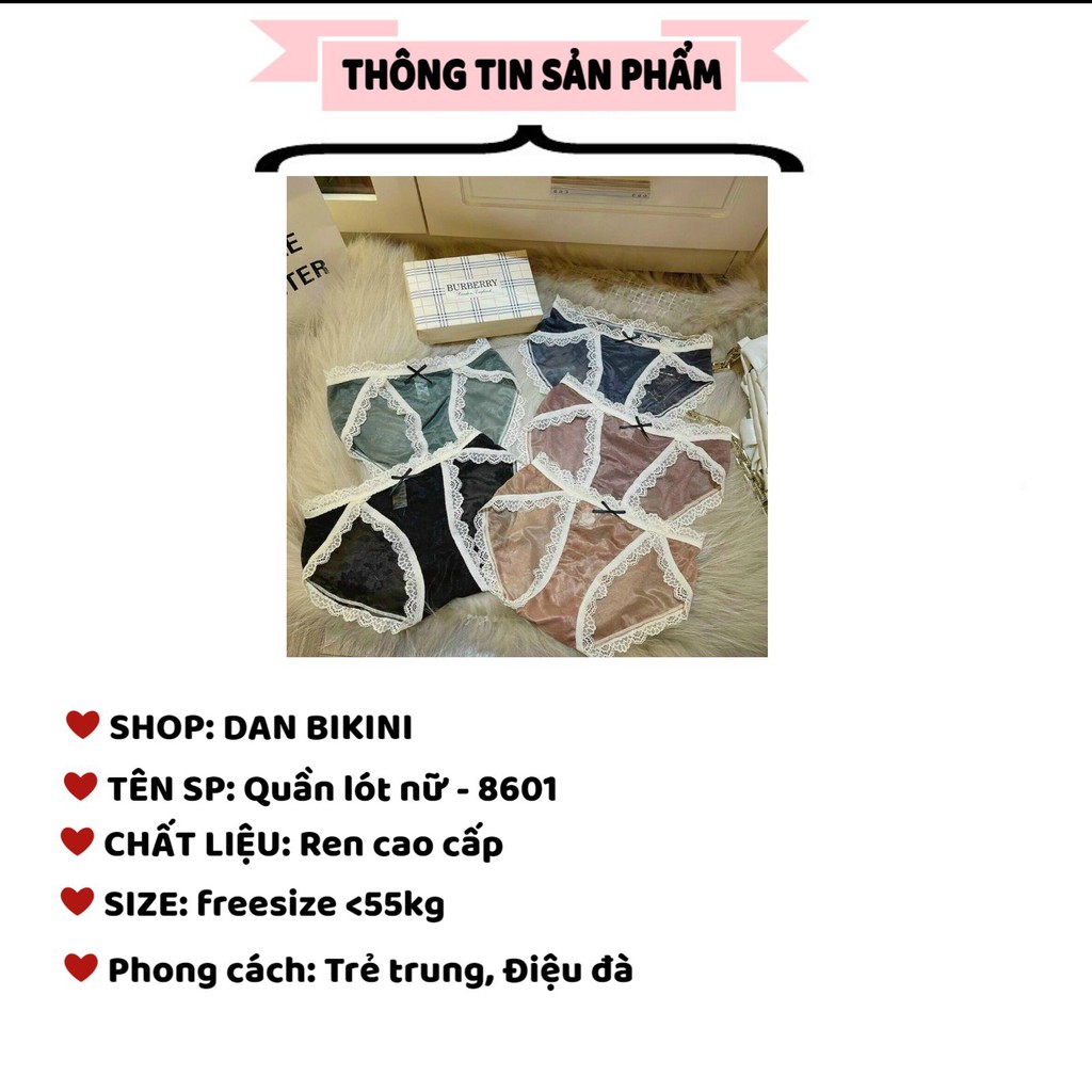 Quần Lót Nữ Ren Sexy phối viền tầng gợi cảm quyến rũ tôn dáng sexy mã 3601 | BigBuy360 - bigbuy360.vn