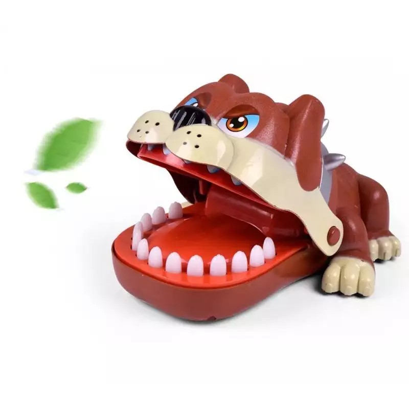 ( Quà cho bé ) Trò chơi Khám răng chó hấp dẩn - kịch tính khi chơi (Nâu)