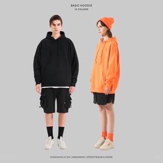 Áo Hoodie Basic Trơn Các Màu