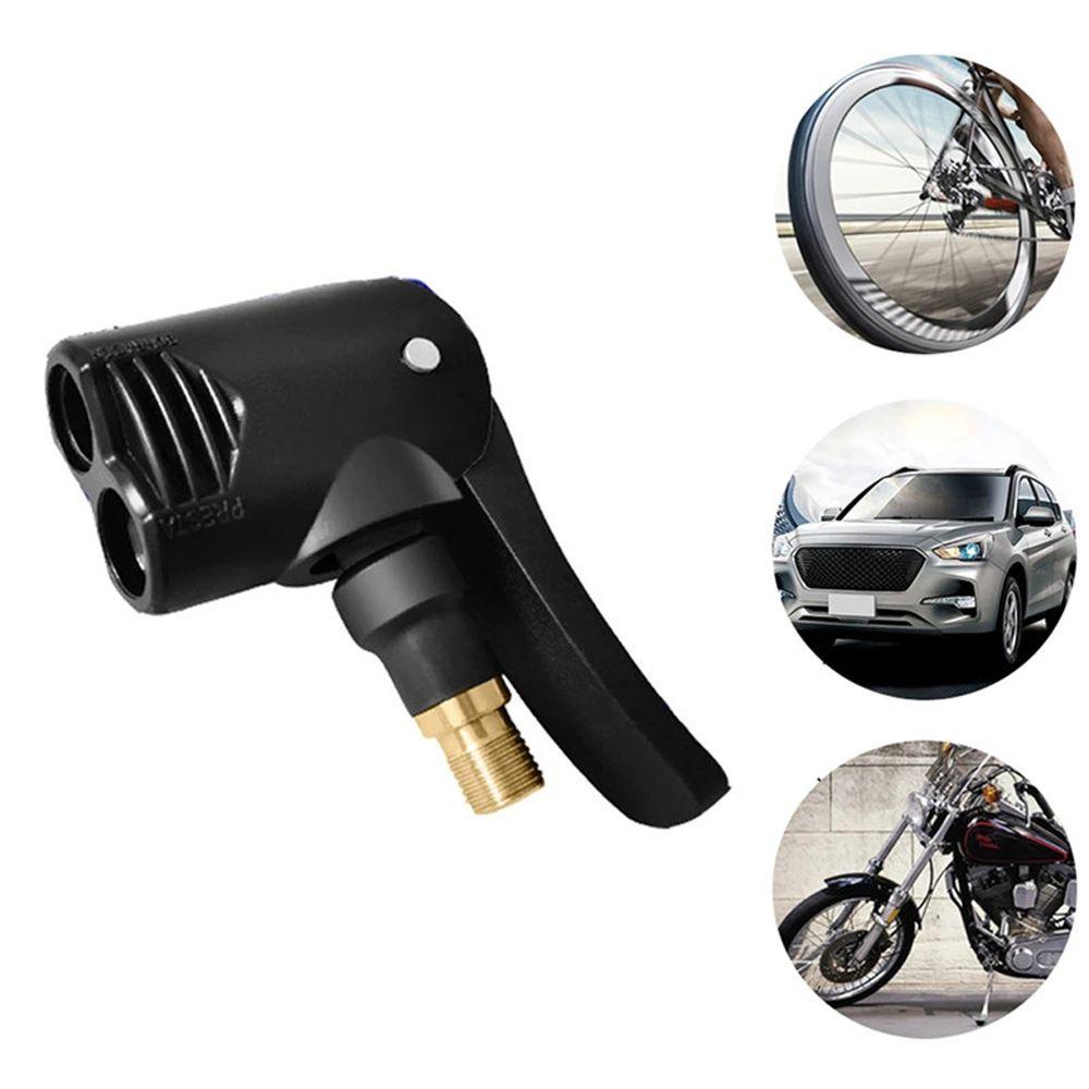Đầu Nối Van Bơm Hơi Lốp Xe Hơi / Xe Đạp Thiết Kế Nhỏ Gọn Tiện Dụng