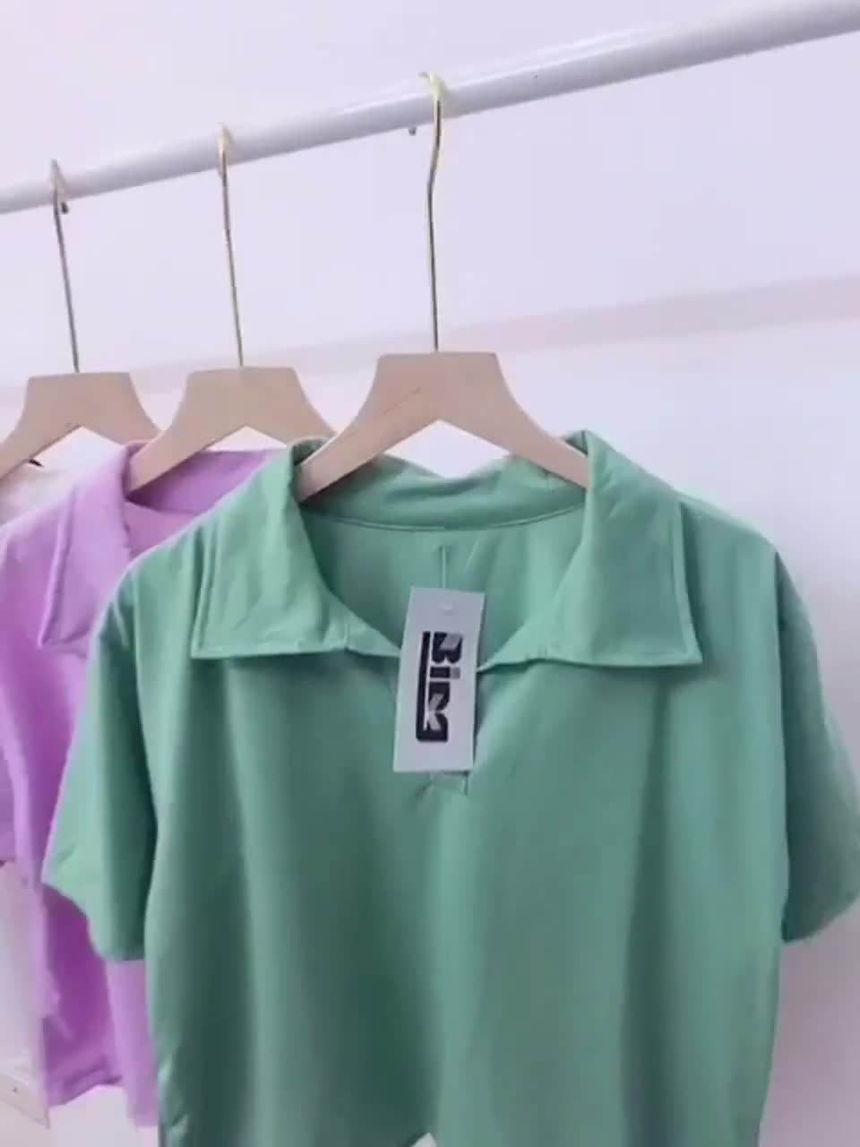 Áo Croptop nữ Shynstores - áo croptop polo 4 màu freeship | BigBuy360 - bigbuy360.vn