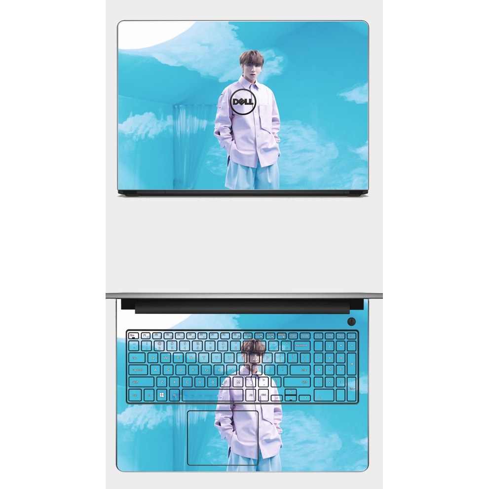 [ SƠN TÙNG] Skin dán Laptop in hình ca sĩ Sơn Tùng. Đủ các dòng máy: Asus, Acer, Dell,... In hình theo yêu cầu