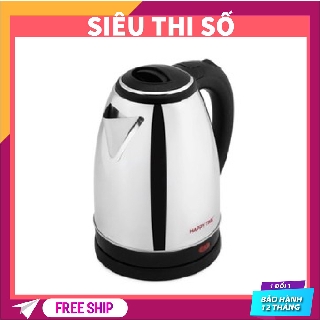 Ấm siêu tốc inox 1.8L, ấm siêu tốc Happy Time chính hãng an toàn
