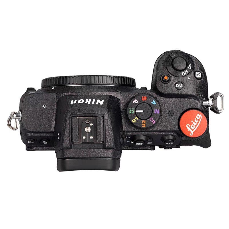 Miếng Dán Skin Máy Ảnh - Skin 3M - Mẫu đen nhám vân nổi - Cho máy ảnh Nikon Z6/Z7/Z5...