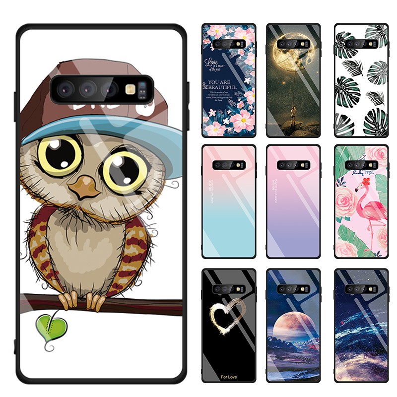 ốp Asus Zefone Max  M2 ZB633KL Ốp lưng chống sốc Love Pattern Stained Glass Shell Fashion Casing vỏ Hard Case Cover