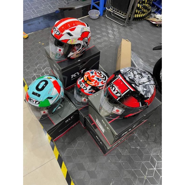 Nón KYT 3/4 mẩu Venom chính hãng