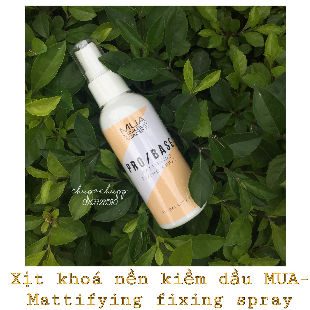 Xịt Khoáng Khoá Nền Makeup MUA Pro Base Fixing Spray Mattifying | BigBuy360 - bigbuy360.vn