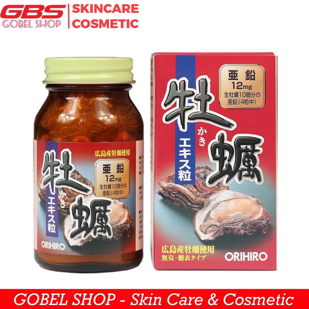 Tinh Chất Hàu Tươi Orihiro Oyster Extract 120 Viên Nhật Bản