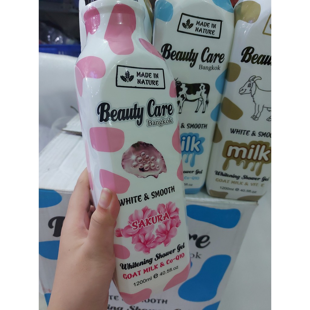 Sữa tắm bò - dê -Thái 1200ml | BigBuy360 - bigbuy360.vn