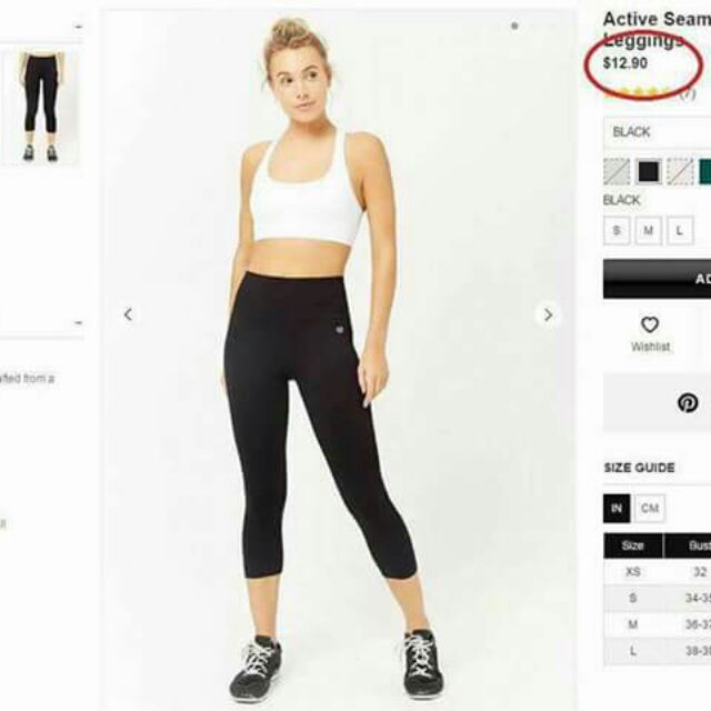 Set 2 quần legging