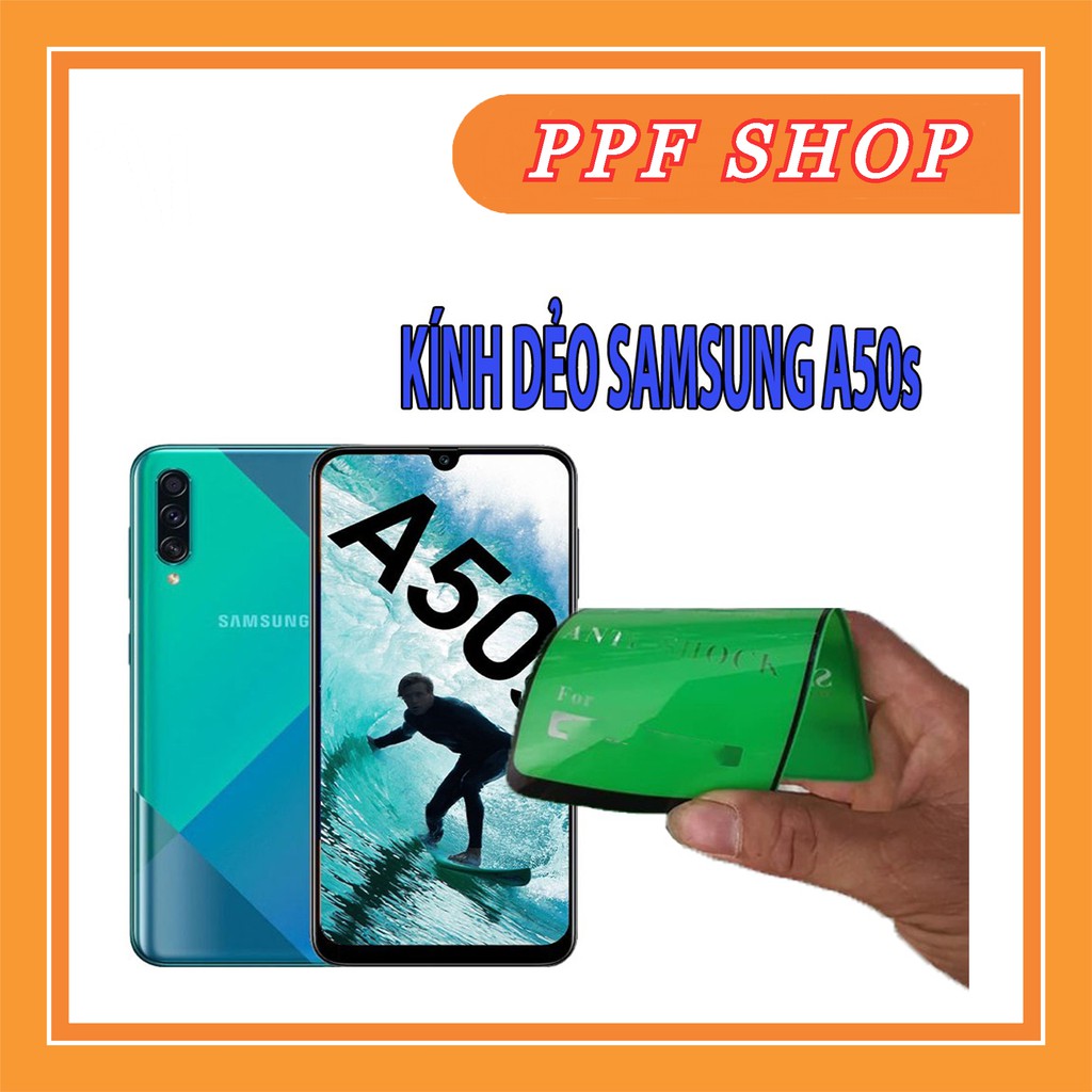 Cường lực dẻo Nano FULL MÀN 100D cho SAMSUNG A50S