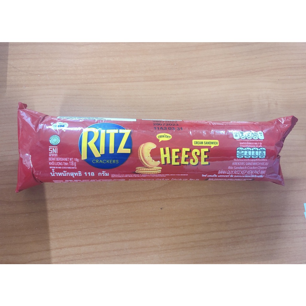 Bánh quy RITZ dạng thỏi vị Phô Mai