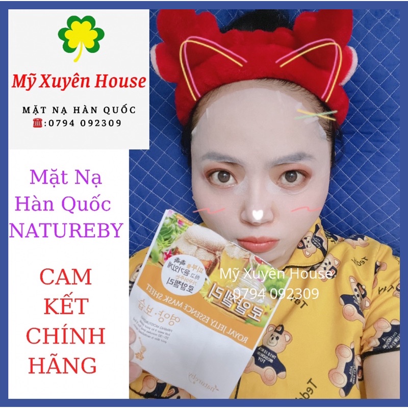 Mặt nạ natureby hàn quốc chính hãng 10 miếng