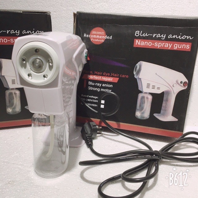 [Mã SR14MAY5 giảm 20K đơn 50K] [FreeShip] Máy Hấp Tóc Phun Sương NaNo Cầm Tay Loại 5 đèn led | BigBuy360 - bigbuy360.vn