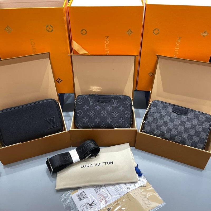 TÚI ĐEO CHÉO NAM LV ALPHA MESSENGER FULLBOX NAM CHÂM