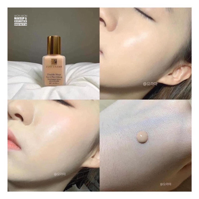 Kem nền Che Khuyết Điểm Estee lauder Double Wear kiềm dầu + lâu trôi + che phủ tốt suốt 24h