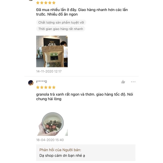 GRANOLA MATCHA 250g granola nhiều hạt Onion Ăn kiêng Healthy